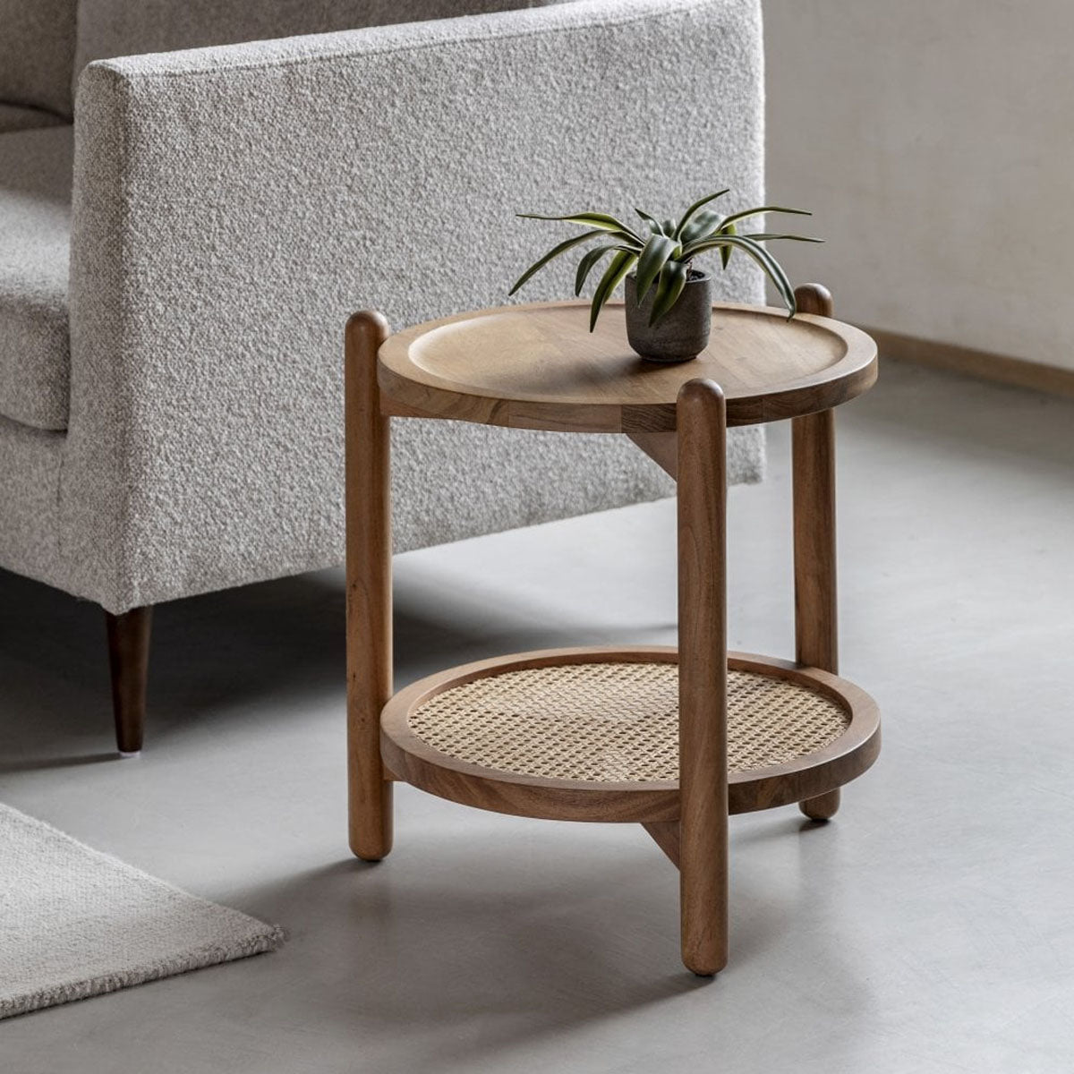 Gallery Direct Cannes Side Table 500x500x500mm