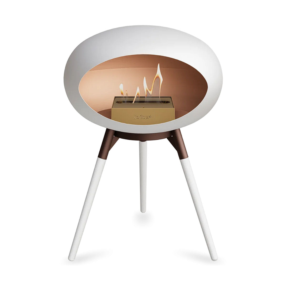 Le Feu Ground Wood Low - White