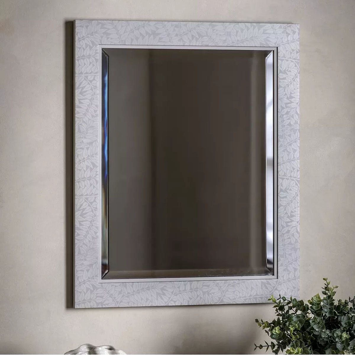 Gallery Direct Cotswold Rectangle Mirror Natural 510x610mm
