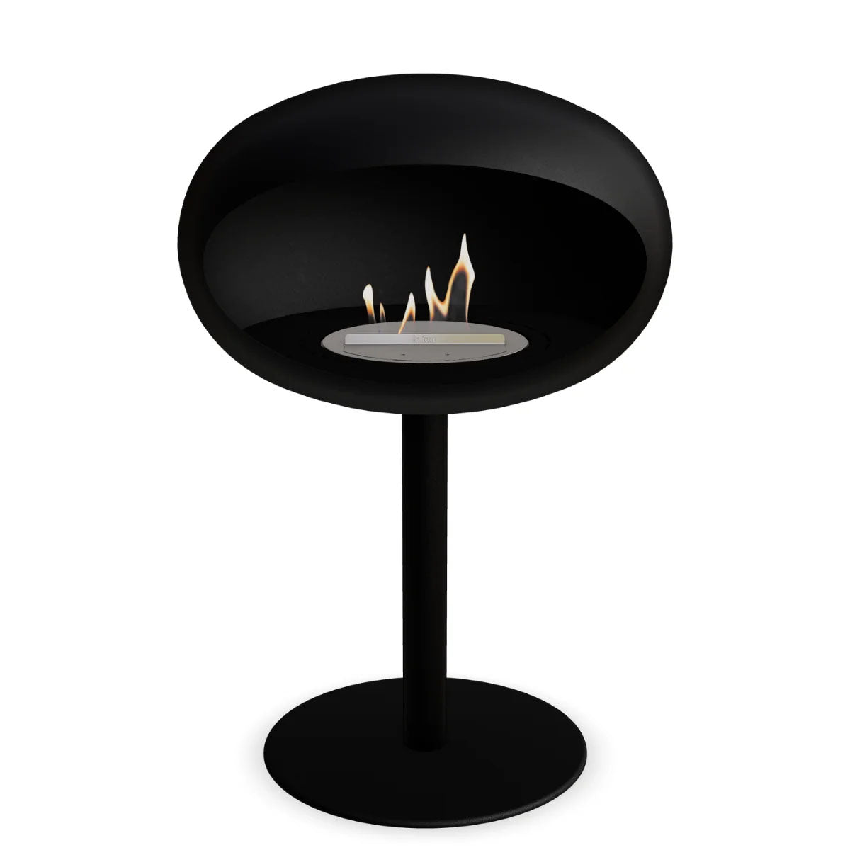 Le Feu Dome 625 - Black Ground Steel Low