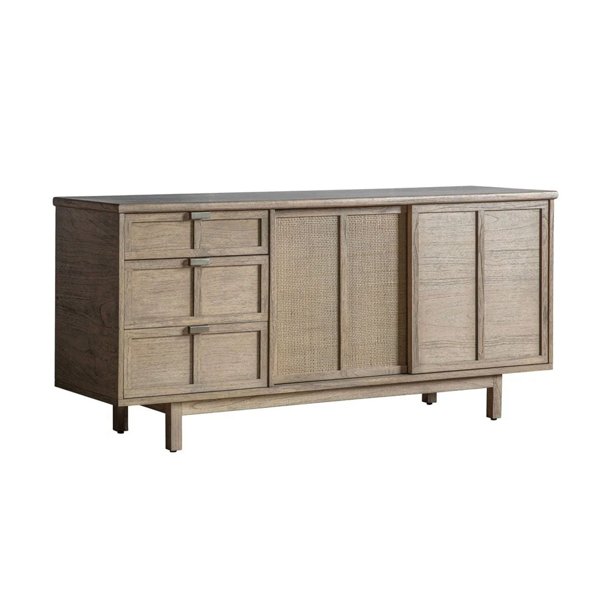Gallery Direct Kyoto 3 Drawer 2 Door Sideboard 1500x450x700mm
