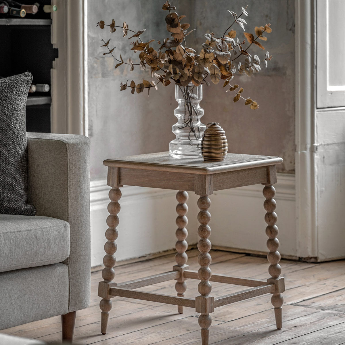 Gallery Direct Artisan Side Table 450x450x590mm