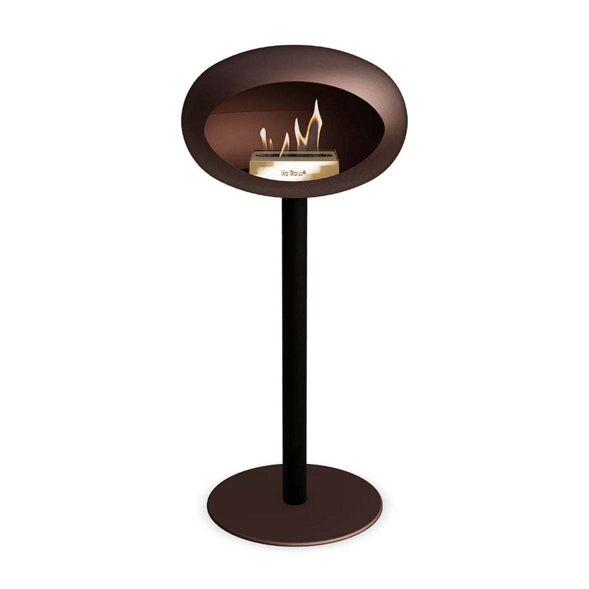 Le Feu Ground Steel High - Mocca - 60mm Pole Width