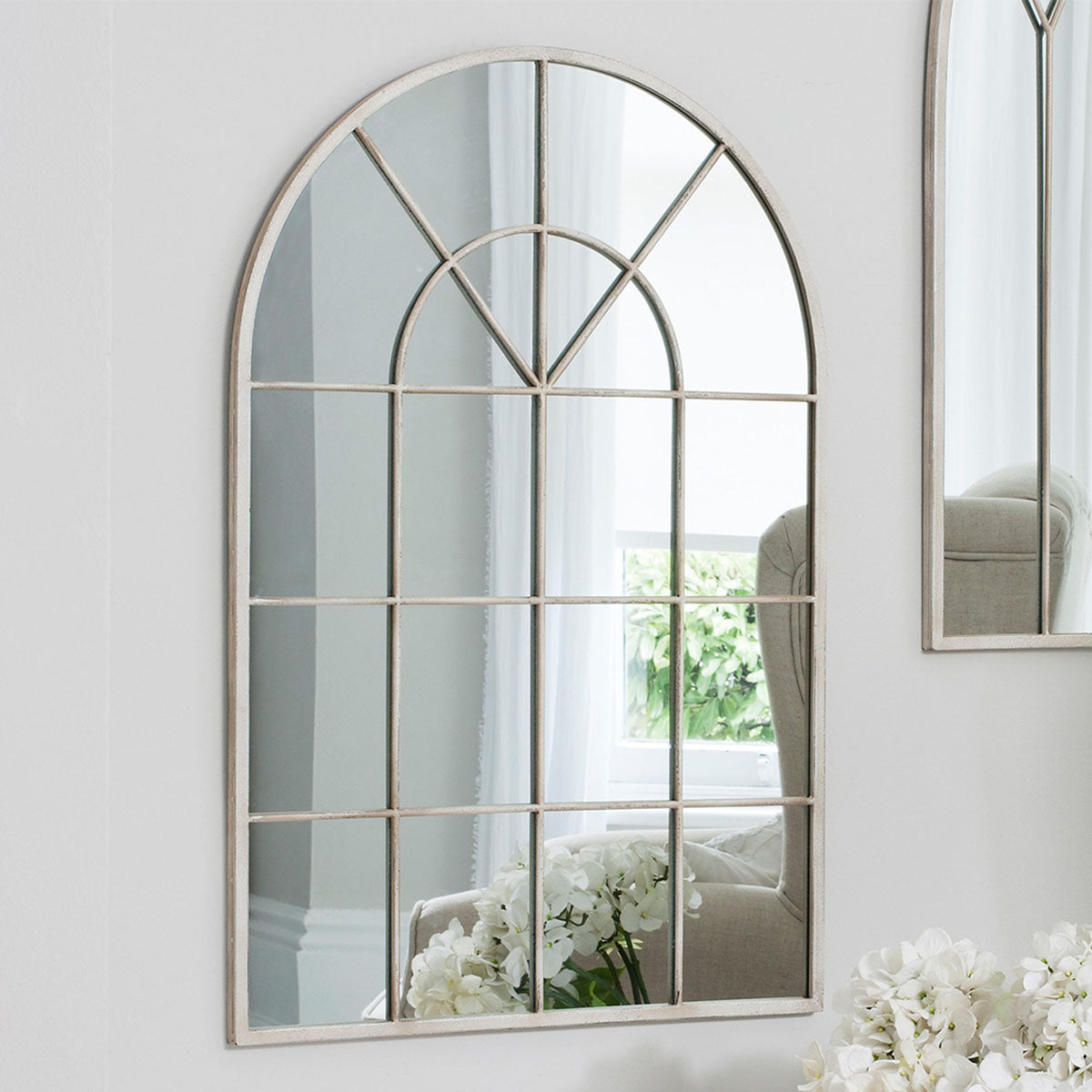 Gallery Direct Kelford Mirror Cream 900x600mm
