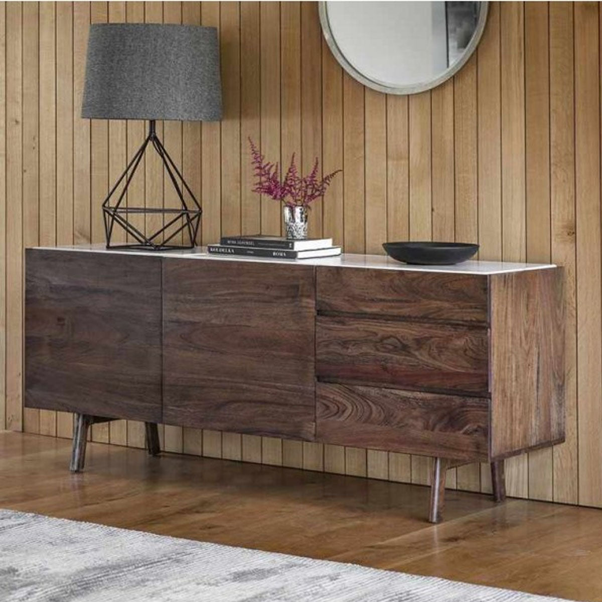 Gallery Direct Barcelona Sideboard 1650x450x700mm