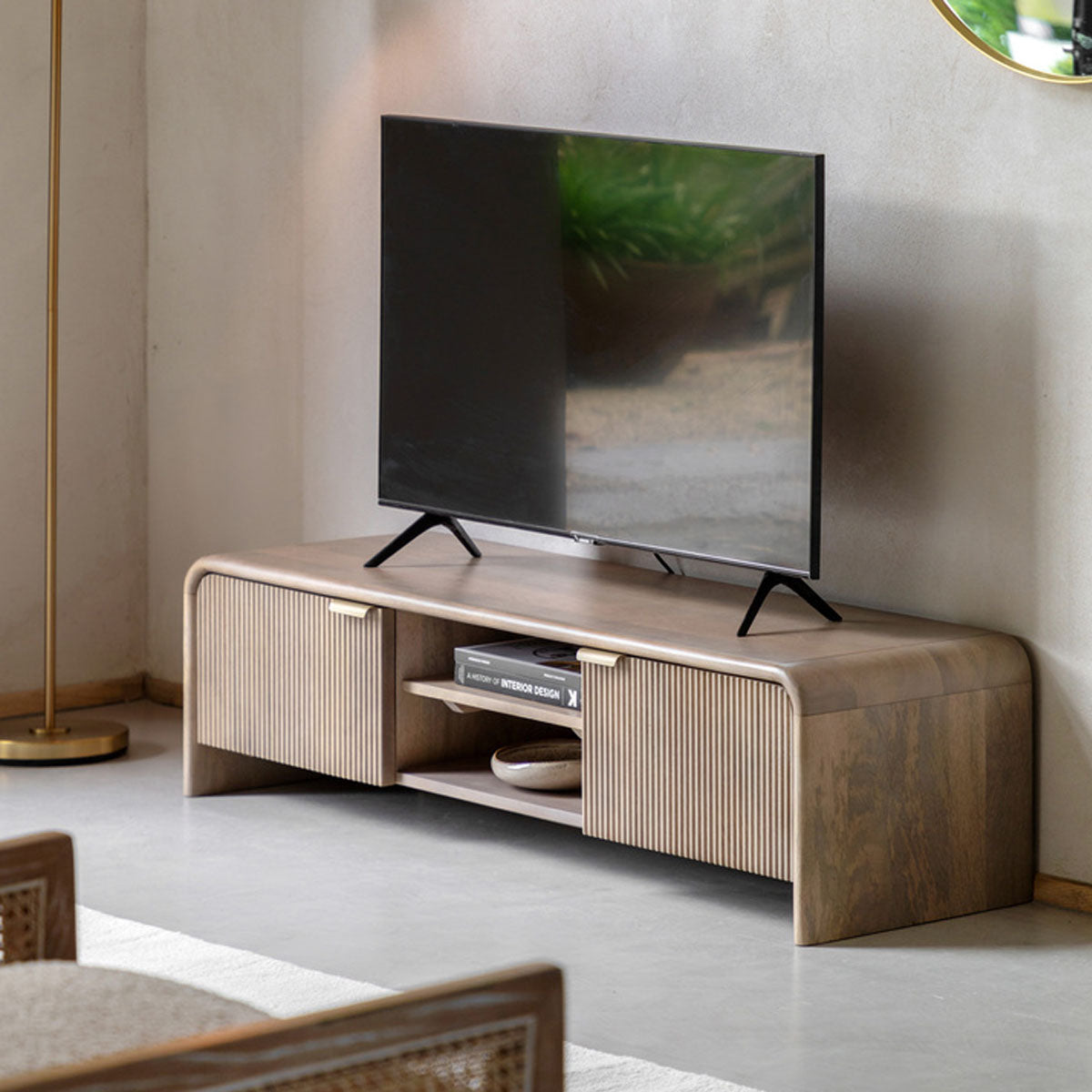 Gallery Direct Colonna Media Unit 1400x400x350mm