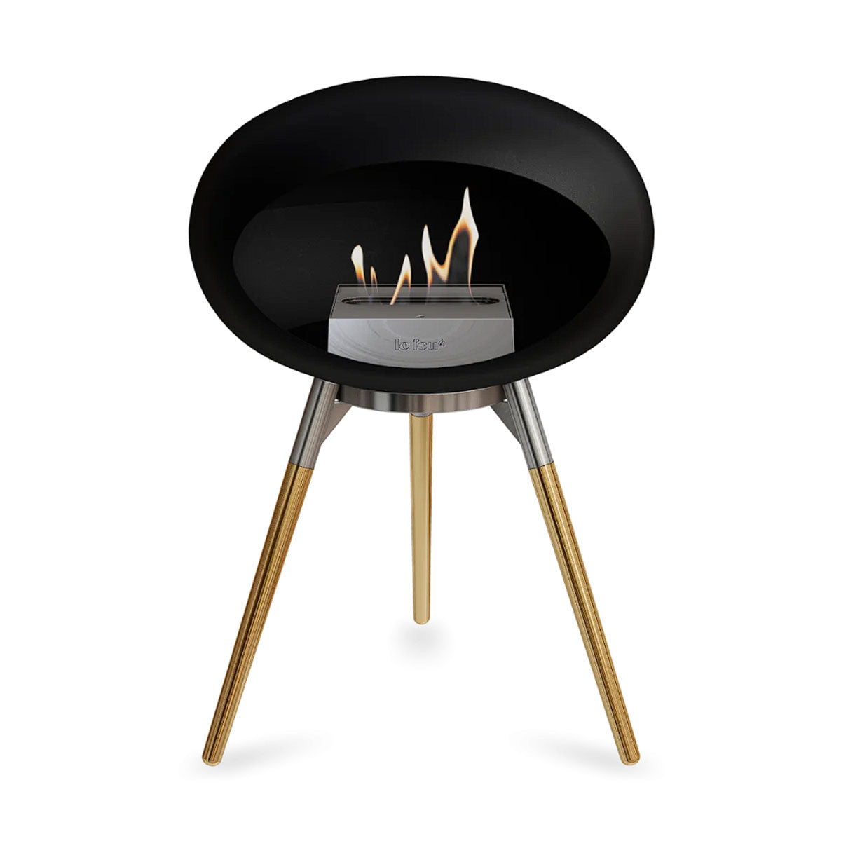 Le Feu Ground Wood Low - Black