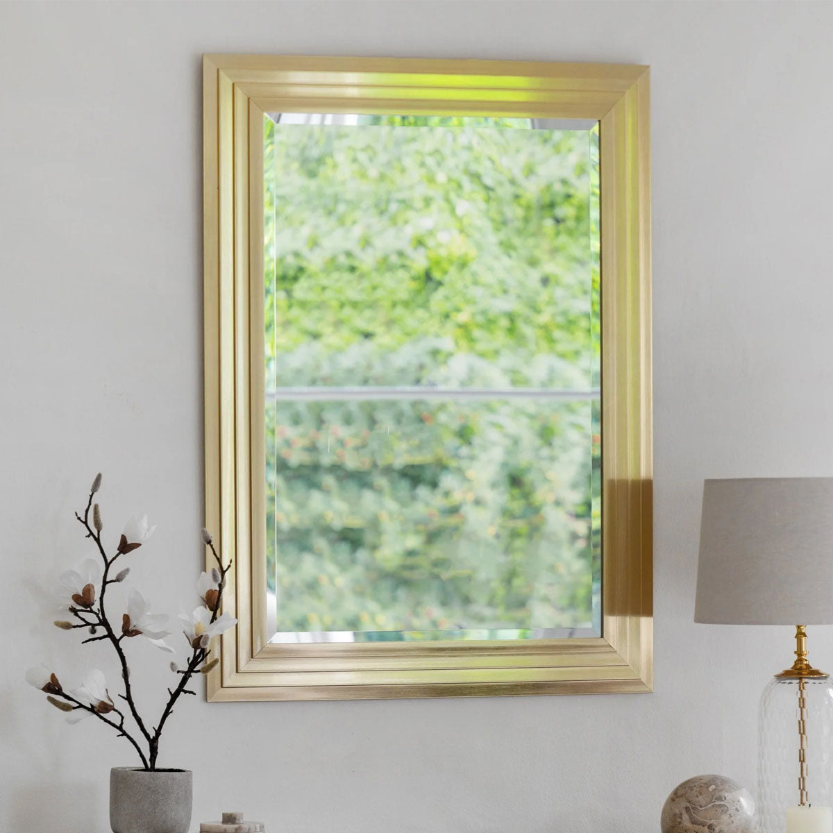 Gallery Direct Ritz Rectangle Mirror 1090x790mm