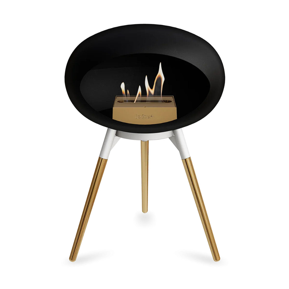 Le Feu Ground Wood Low - Black
