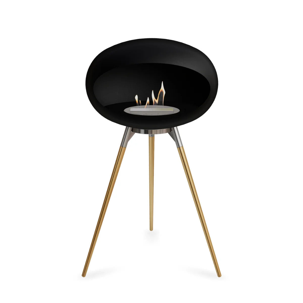Le Feu Dome 625 - Black Ground Wood High