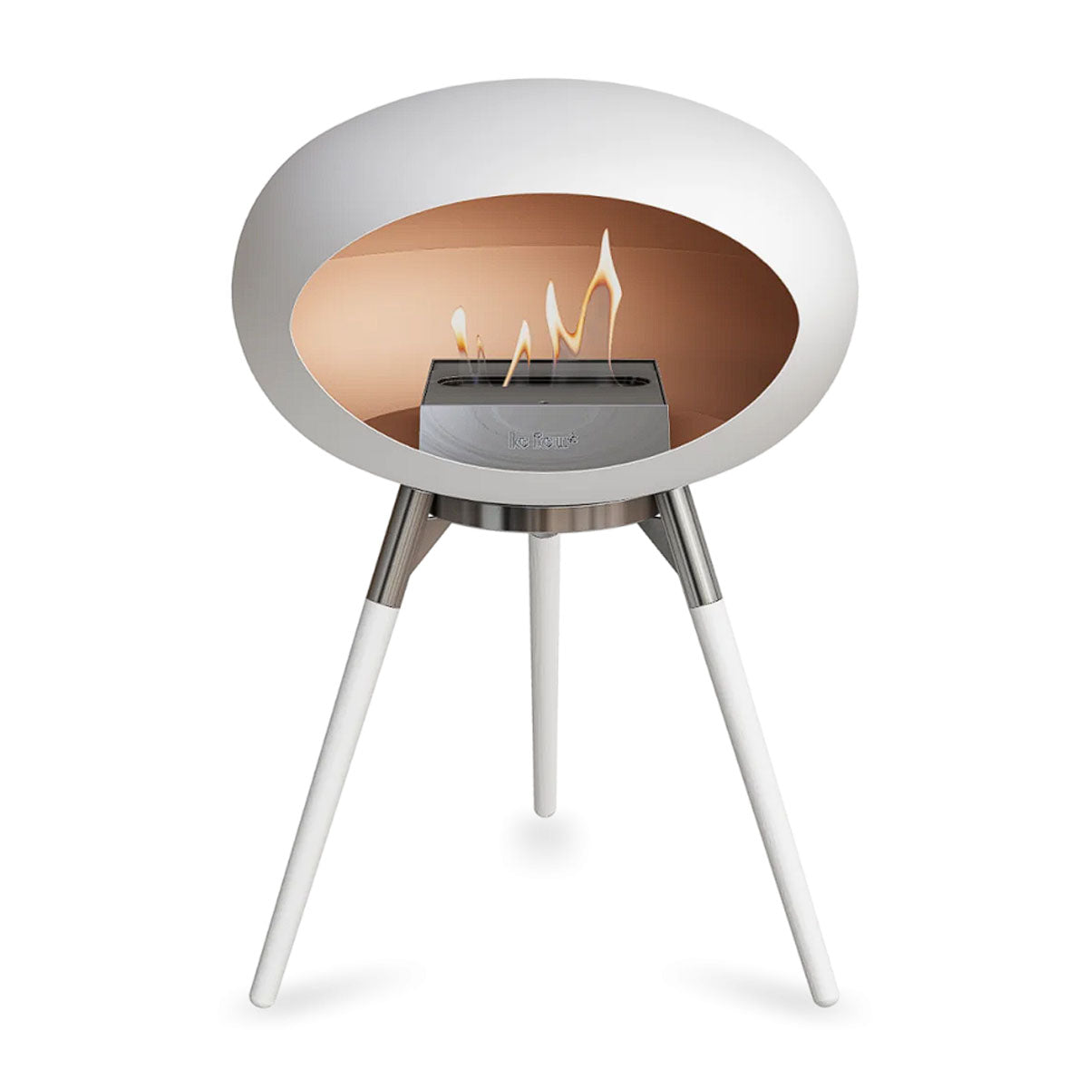 Le Feu Ground Wood Low - White