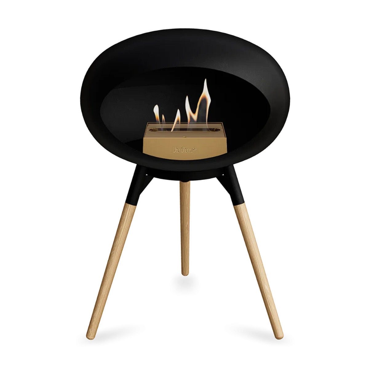 Le Feu Ground Wood Low - Black