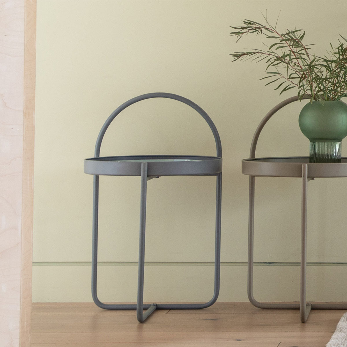 Gallery Direct Melbury Side Table Grey 400x400x660mm