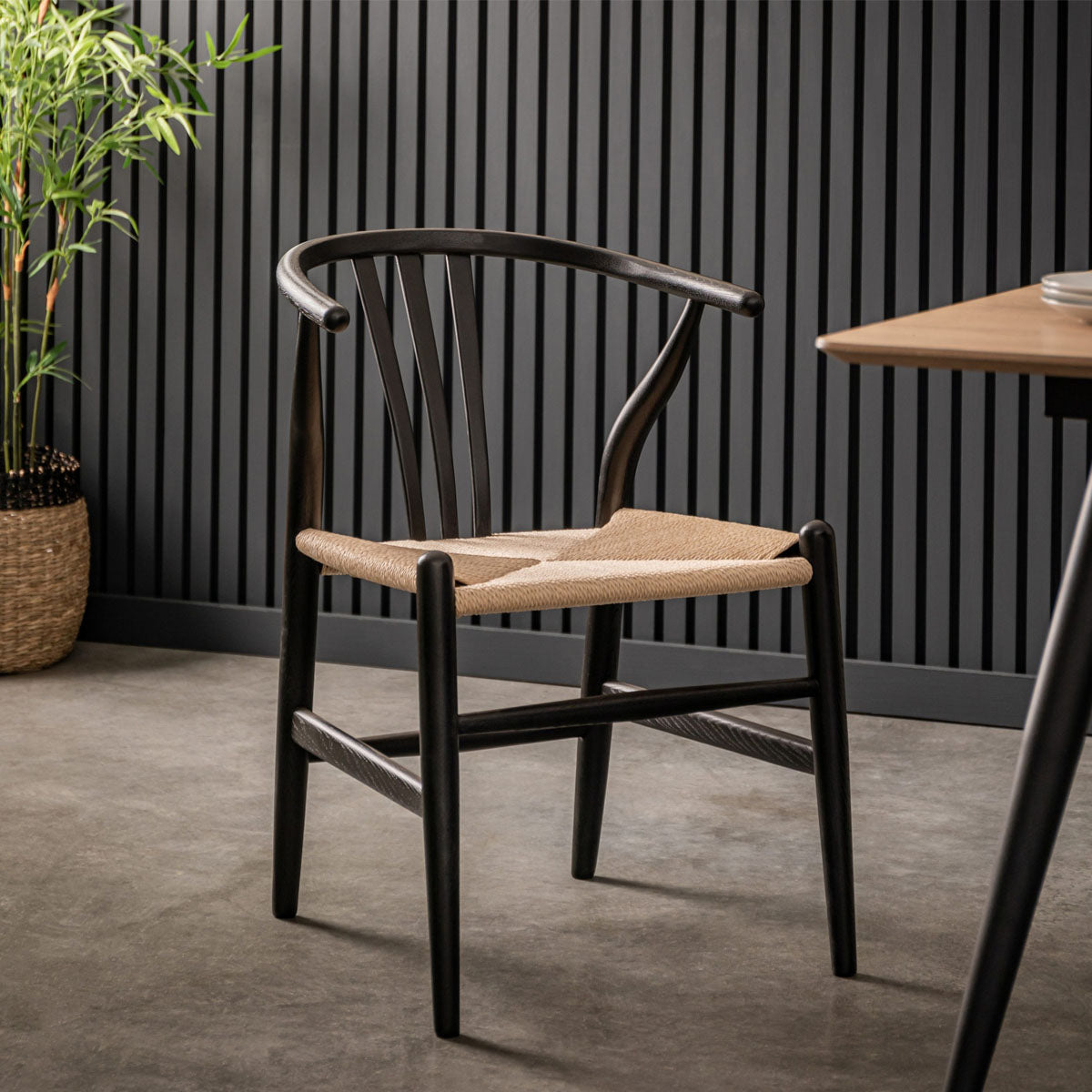 Gallery Direct Whitney Chair Black (2pk)