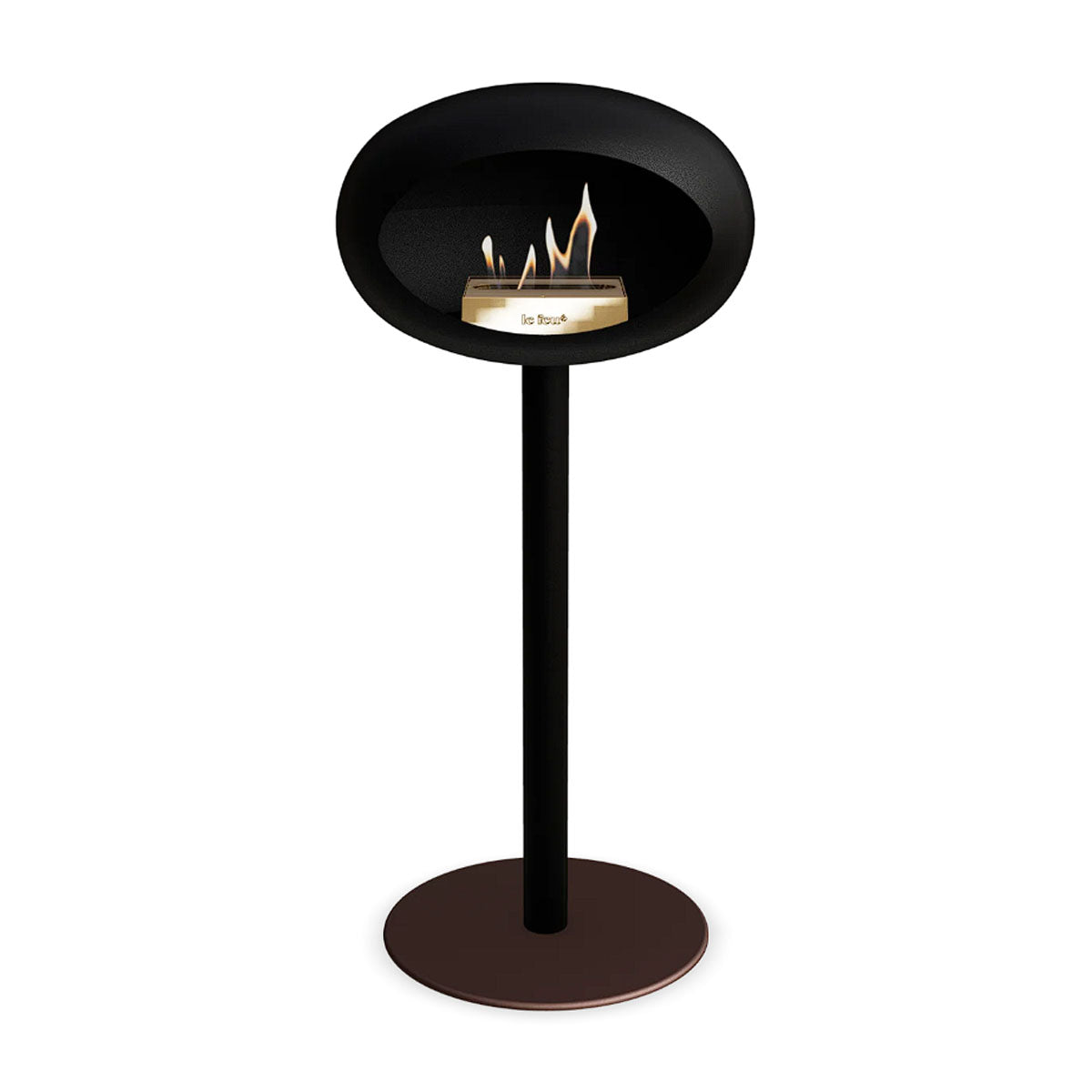 Le Feu Ground Steel High - Black - 60mm Pole Width