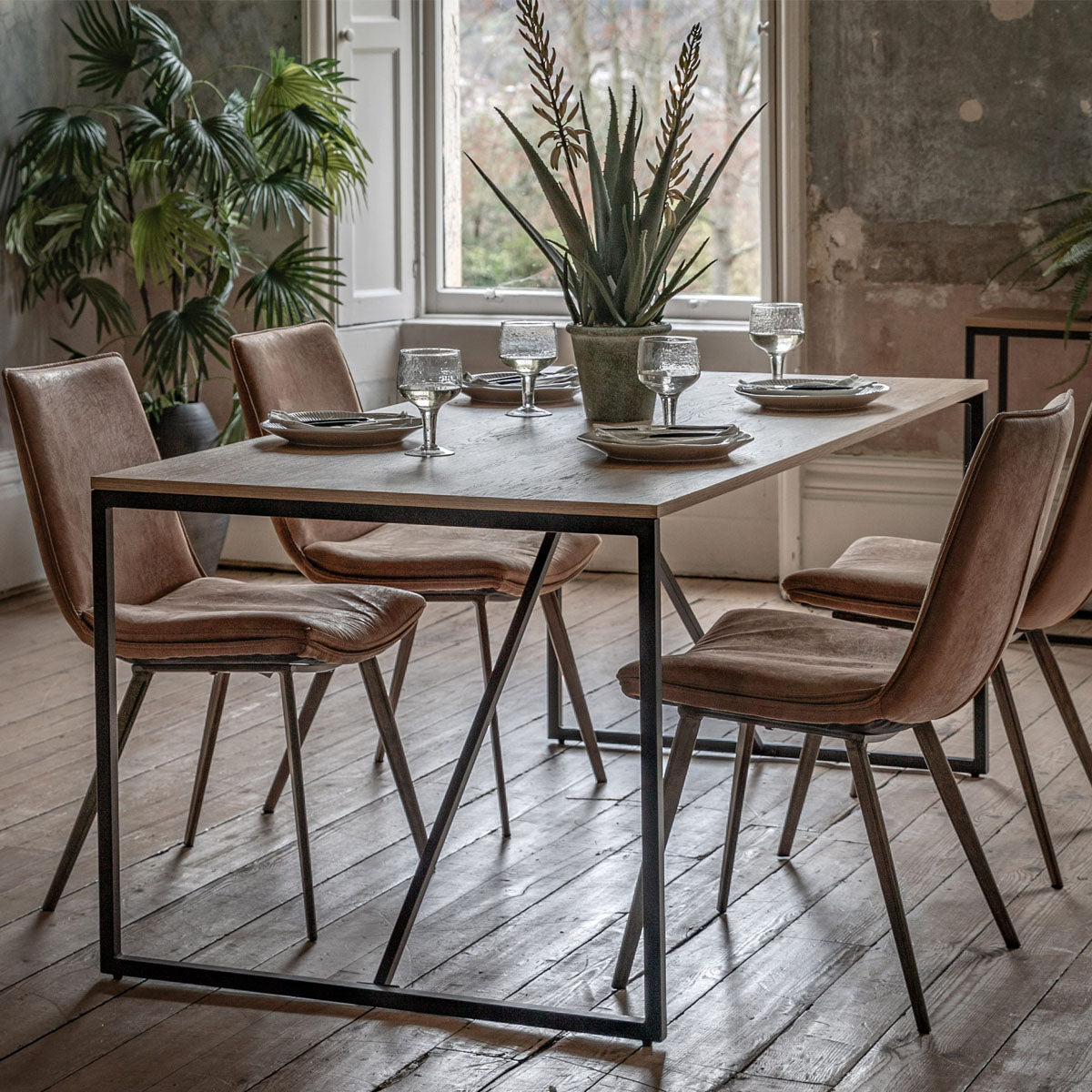 Gallery Direct Henley Dining Table 1800x900x750mm