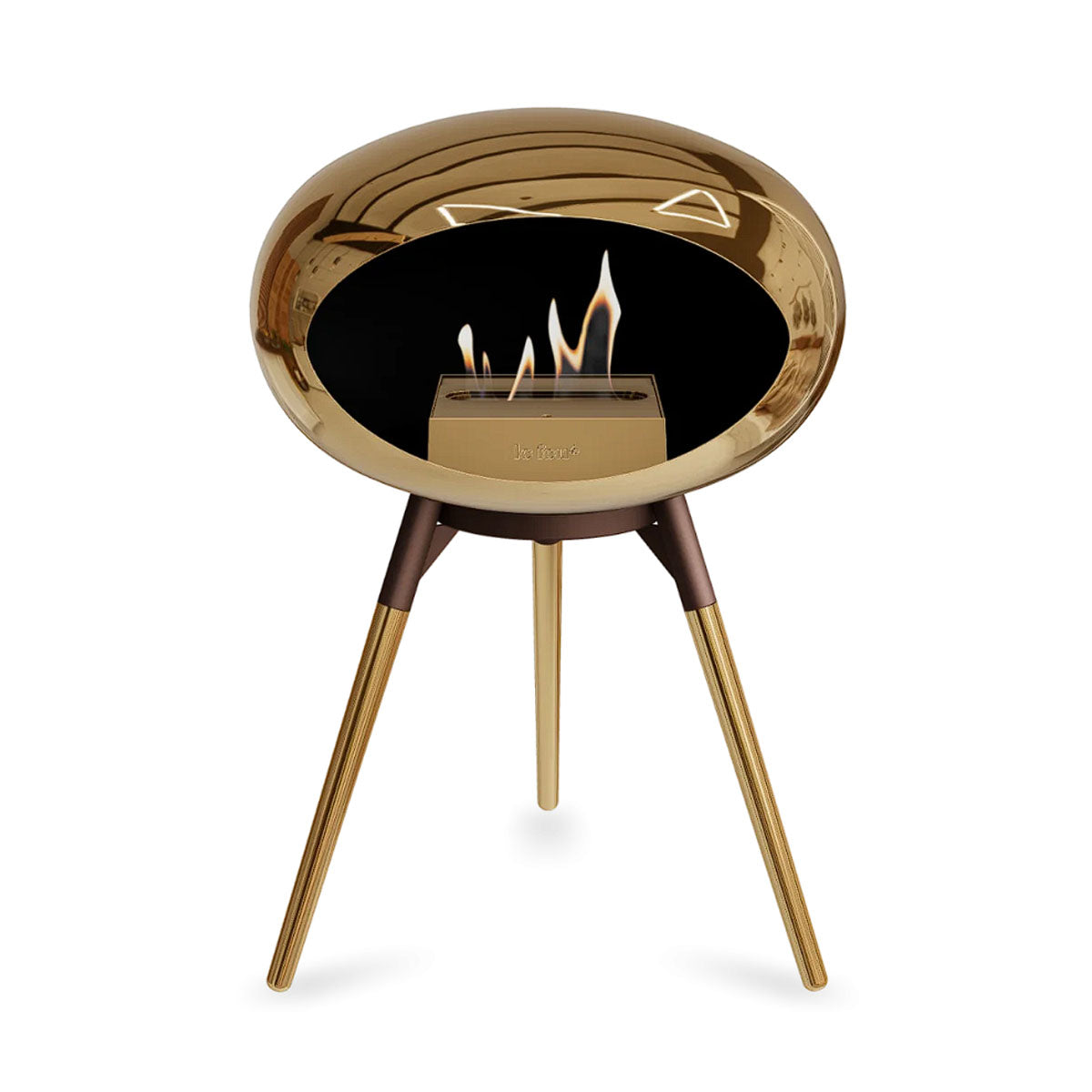 Le Feu Ground Wood Low - Chromed Rose Gold