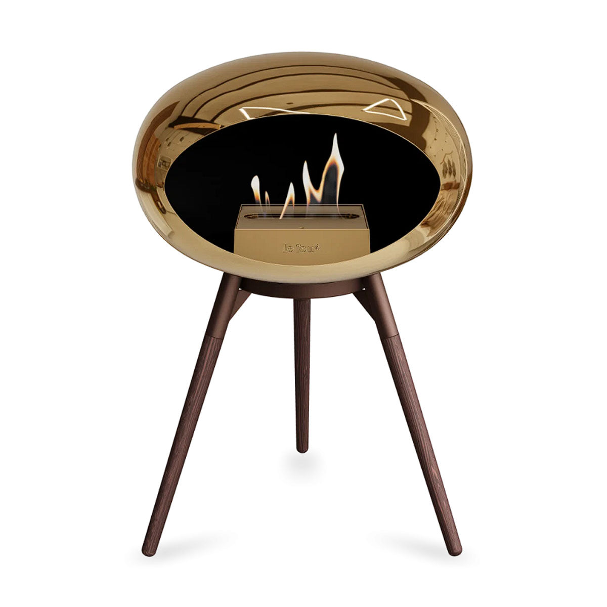 Le Feu Ground Wood Low - Chromed Rose Gold