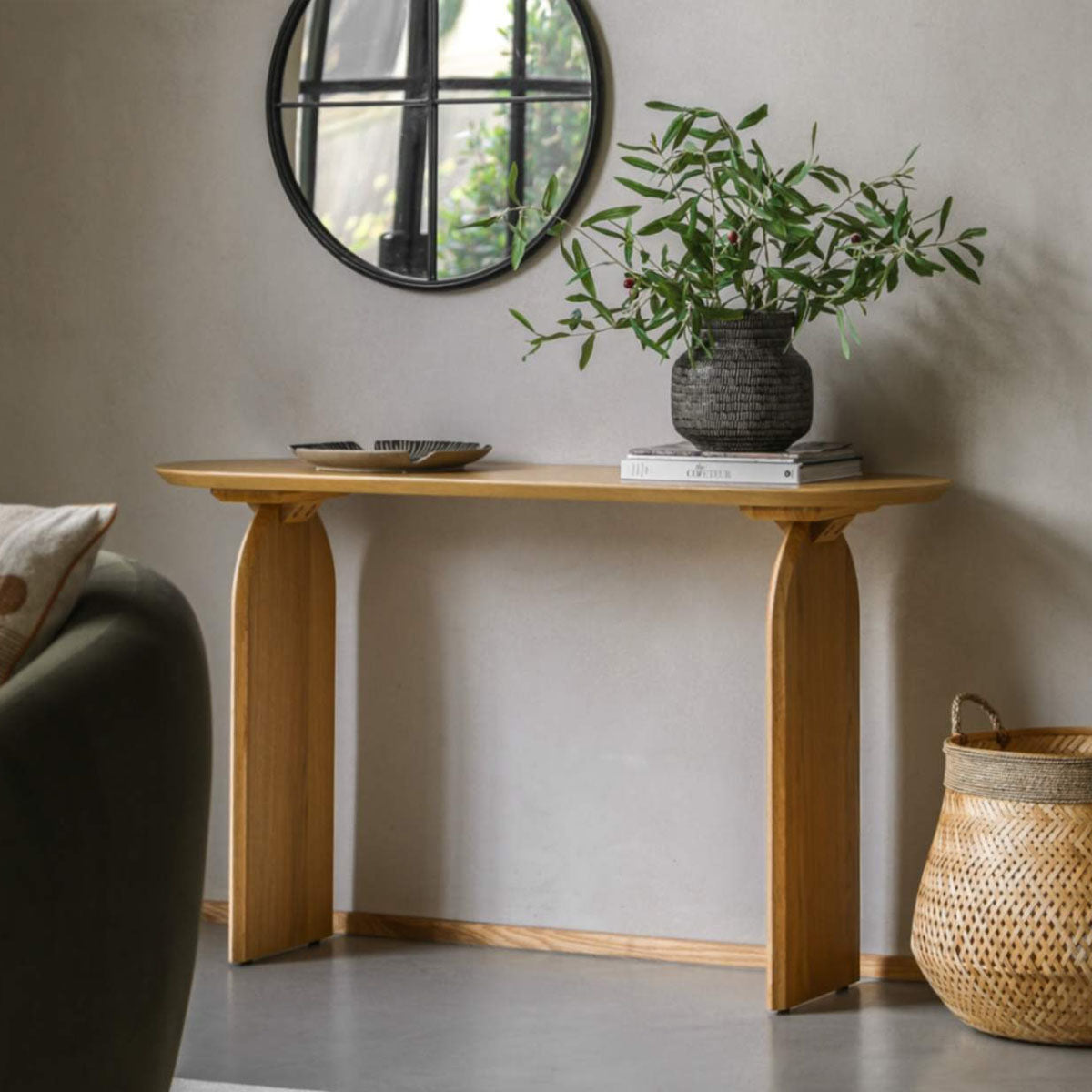 Gallery Direct Geo Console Table 1300x750x400mm