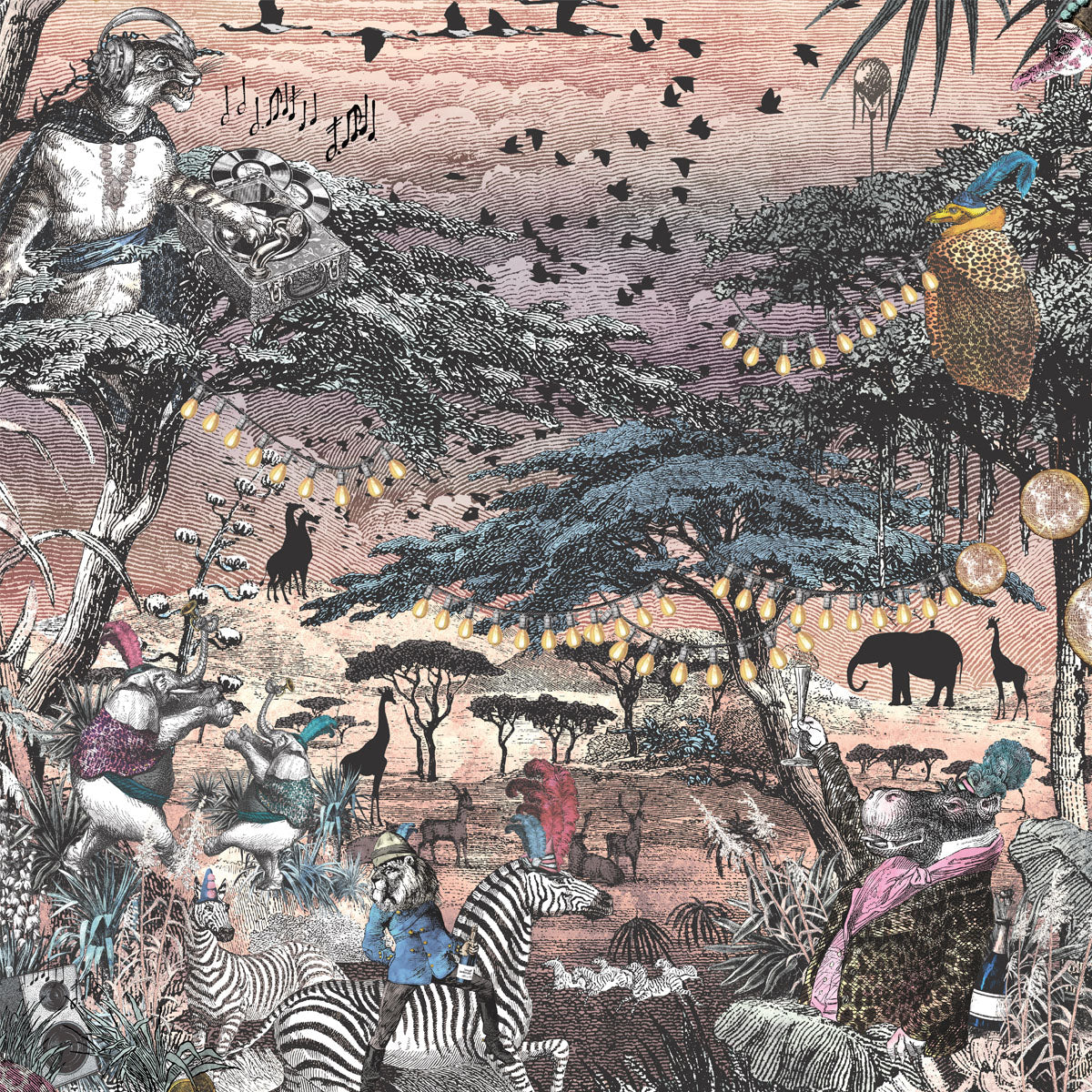 Brand McKenzie Club Safari Wallpaper - Mist