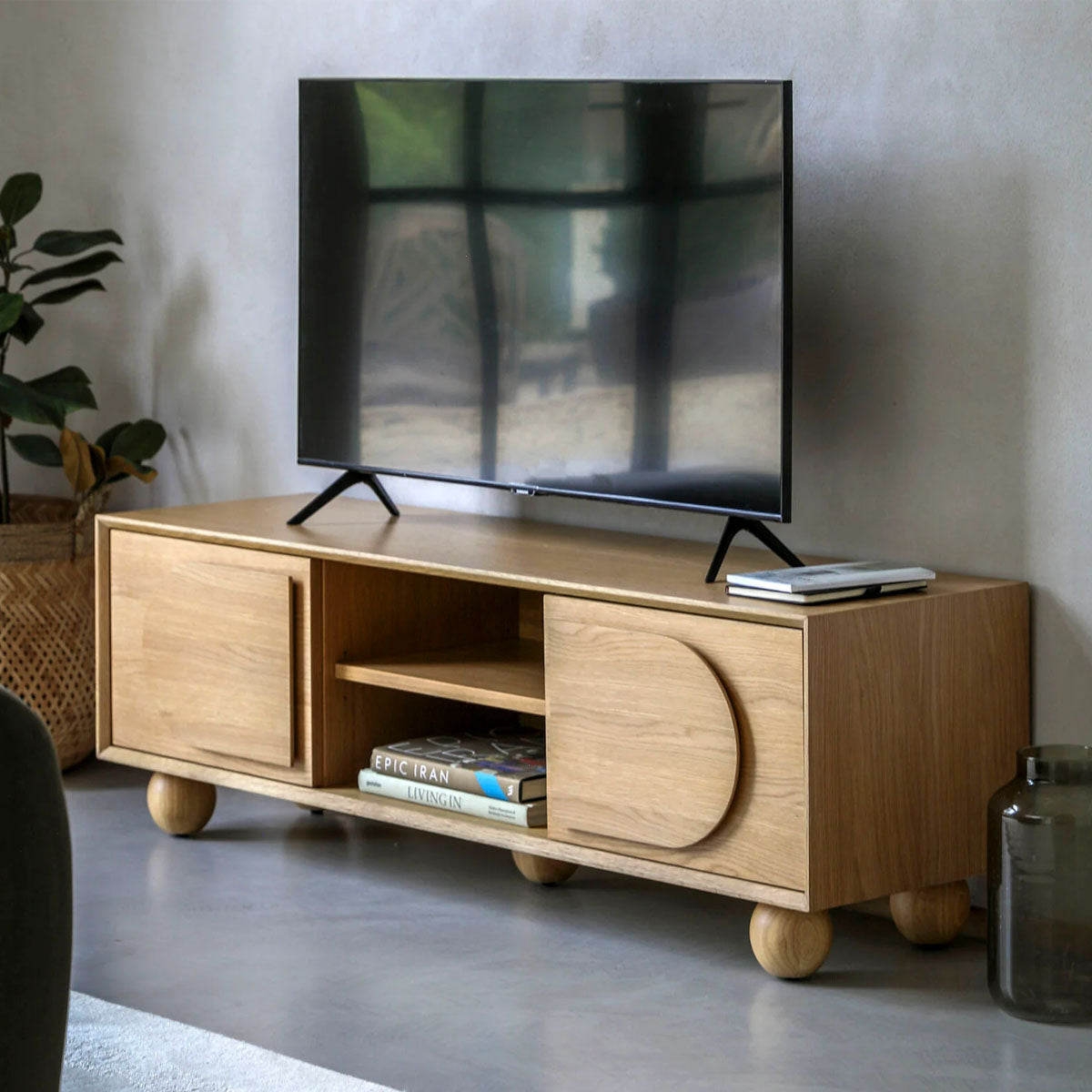 Gallery Direct Geo Media Unit 1400x450x400mm