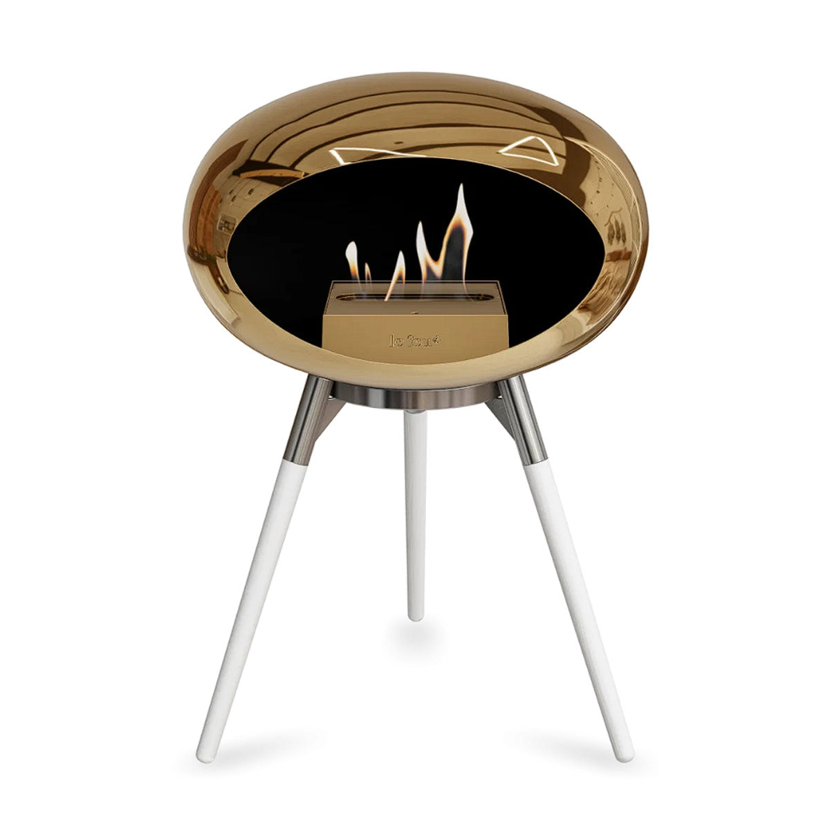 Le Feu Ground Wood Low - Chromed Rose Gold
