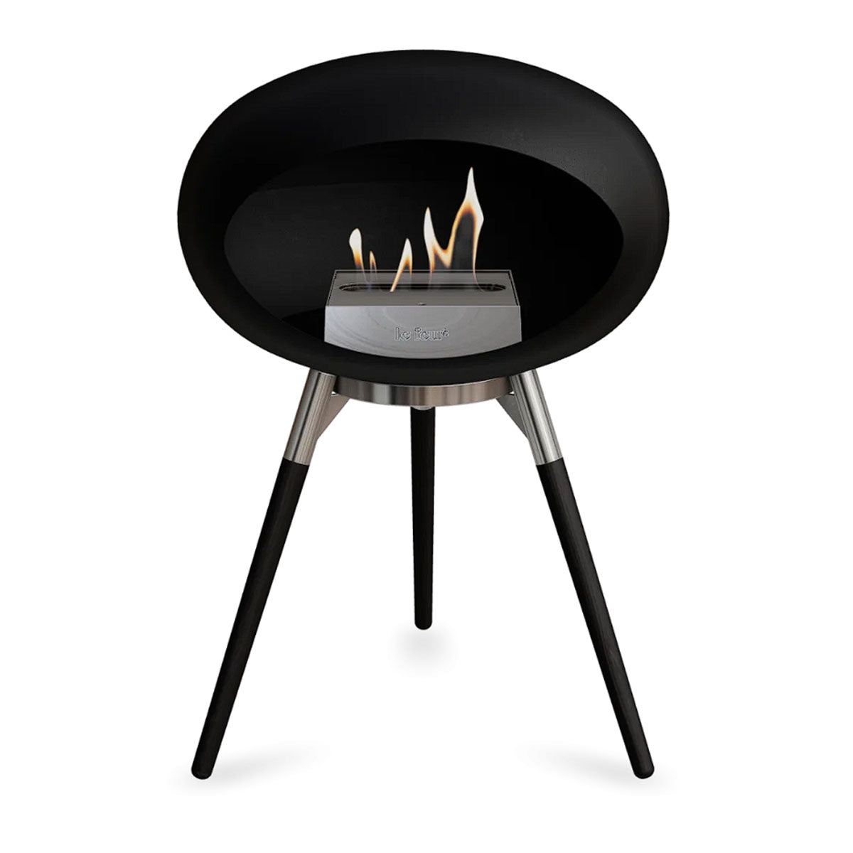 Le Feu Ground Wood Low - Black
