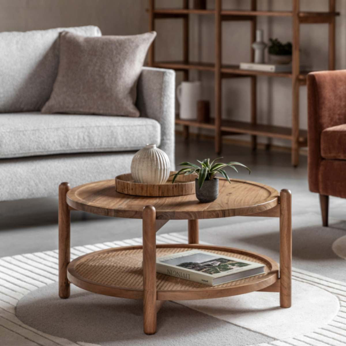 Gallery Direct Cannes Coffee Table 800x800x400mm