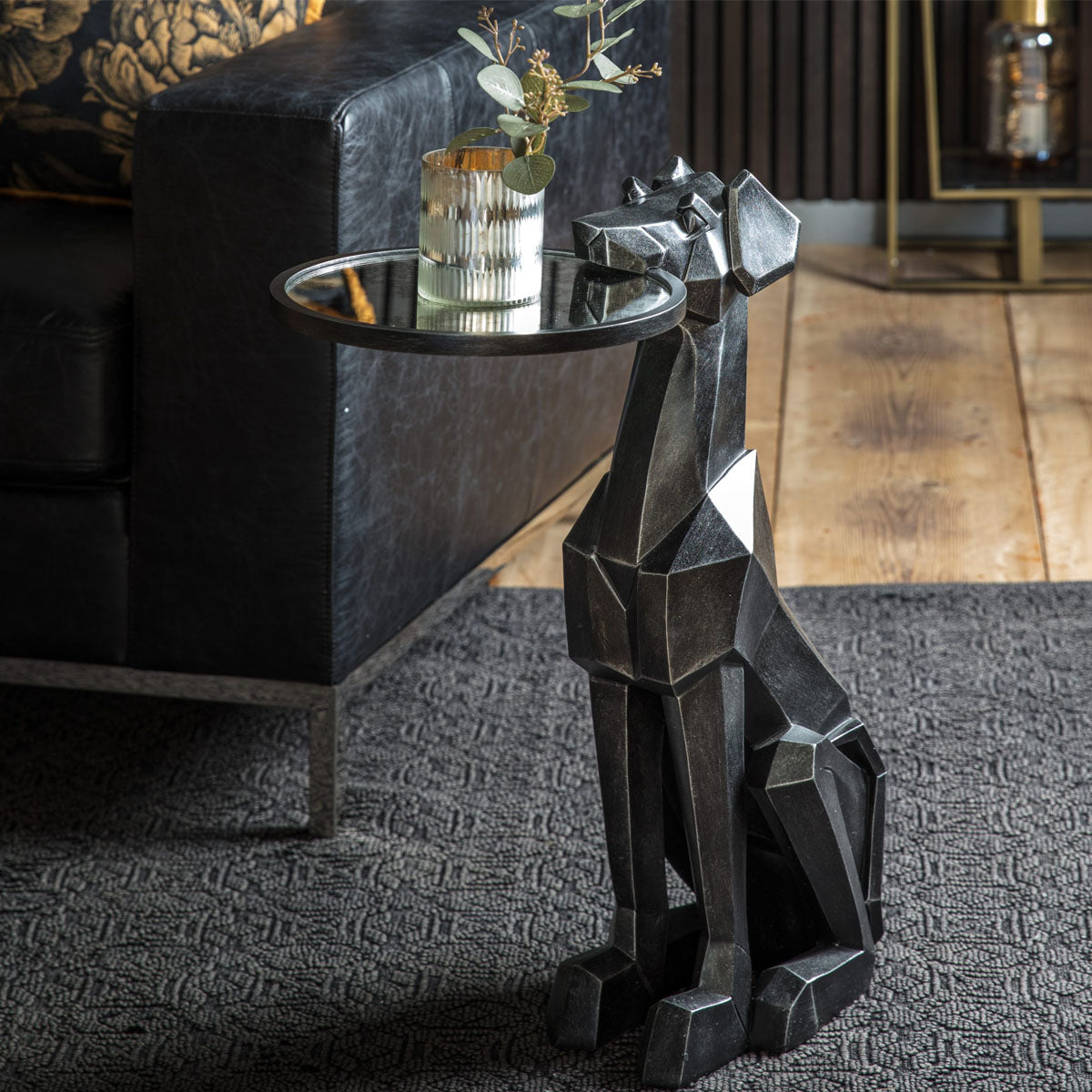 Gallery Direct Dexter Dog Side Table 540x300x675mm