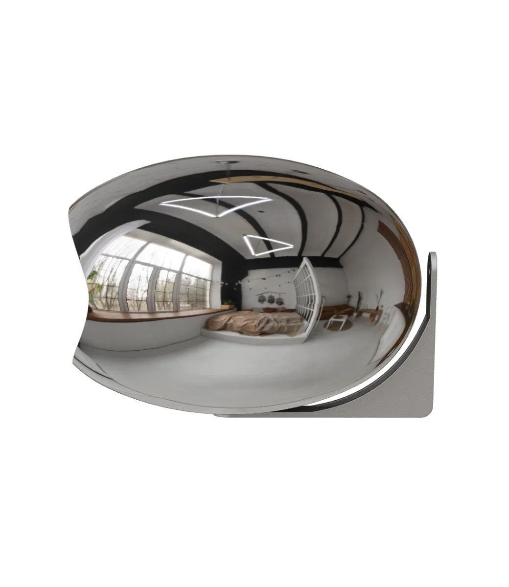 Le Feu Wall - Chromed Silver