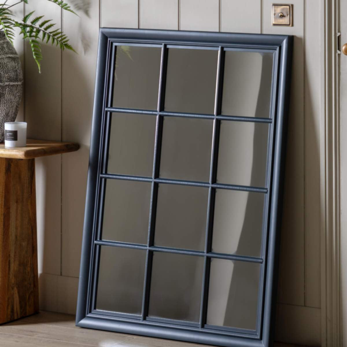 Gallery Direct Sherwood Window Mirror Lead 1300x950mm