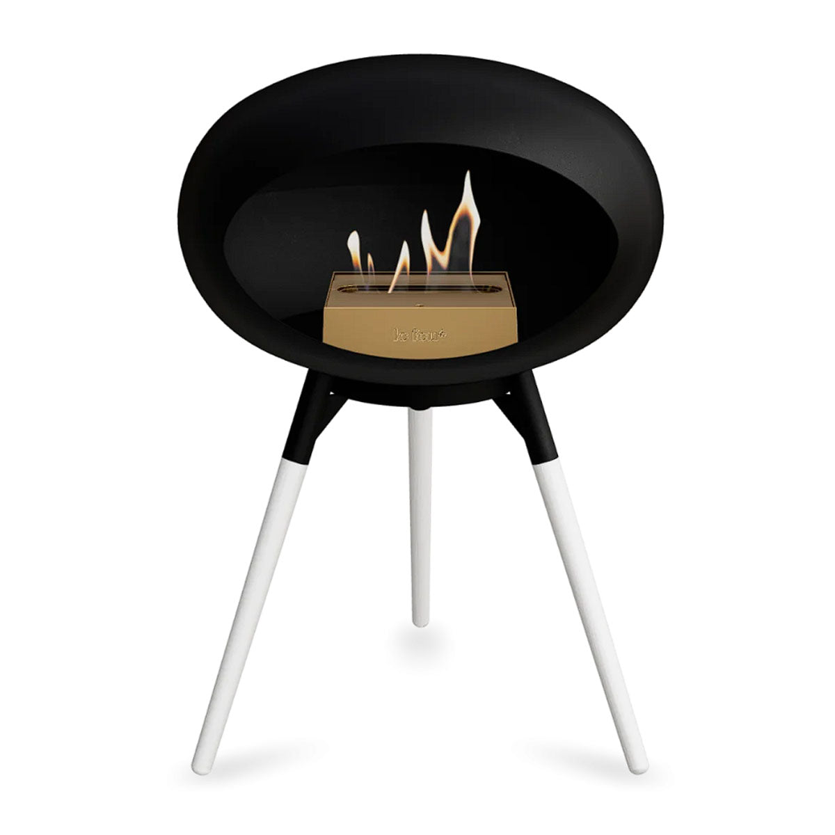 Le Feu Ground Wood Low - Black