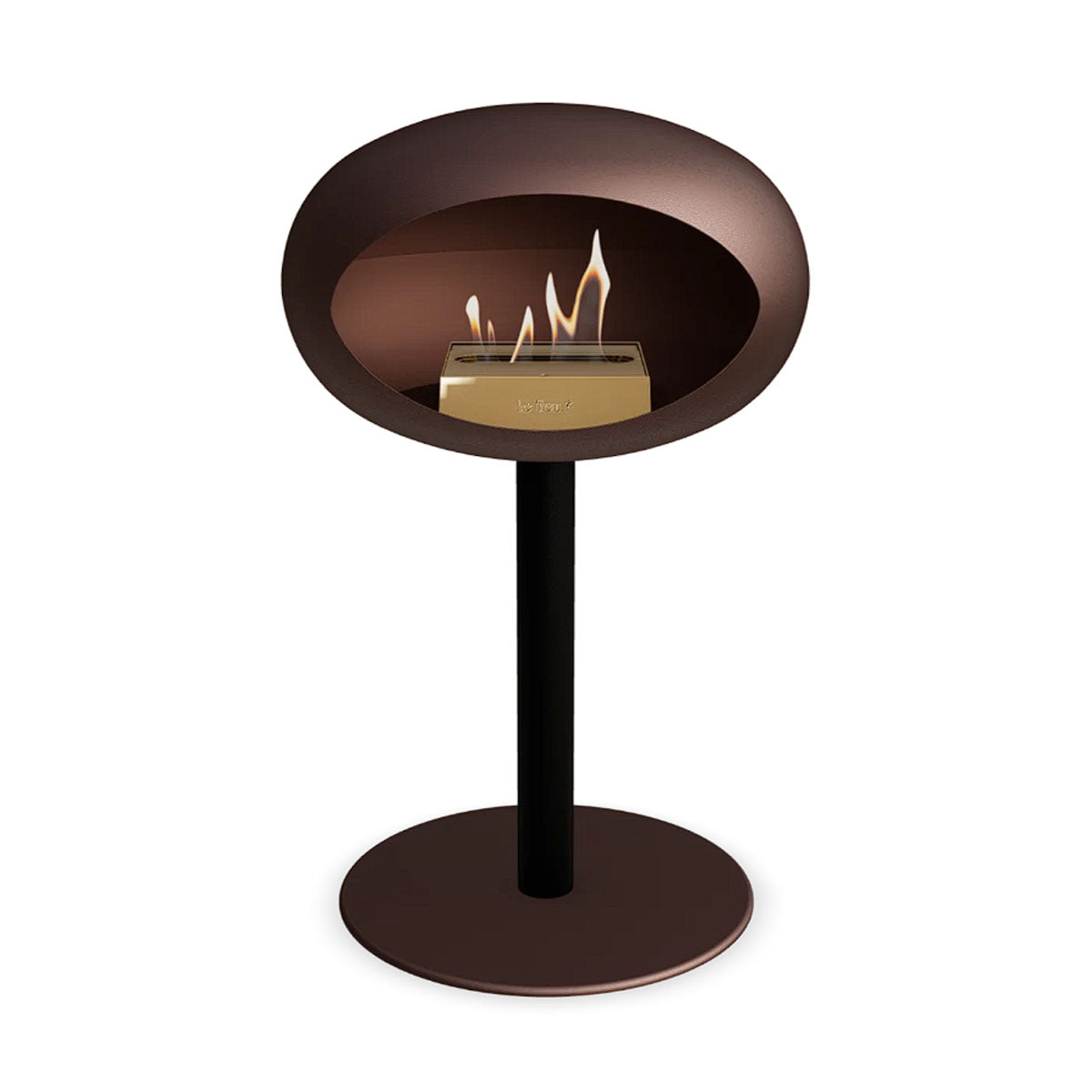 Le Feu Ground Steel Low - Mocca - 60mm Pole Width