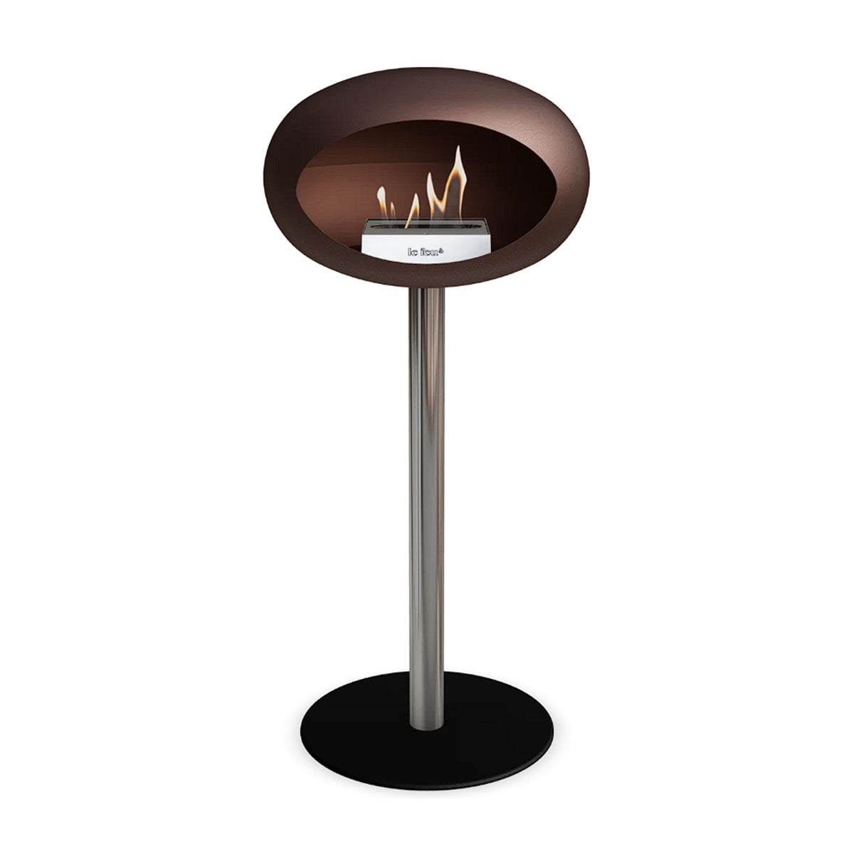 Le Feu Ground Steel High - Mocca - 60mm Pole Width