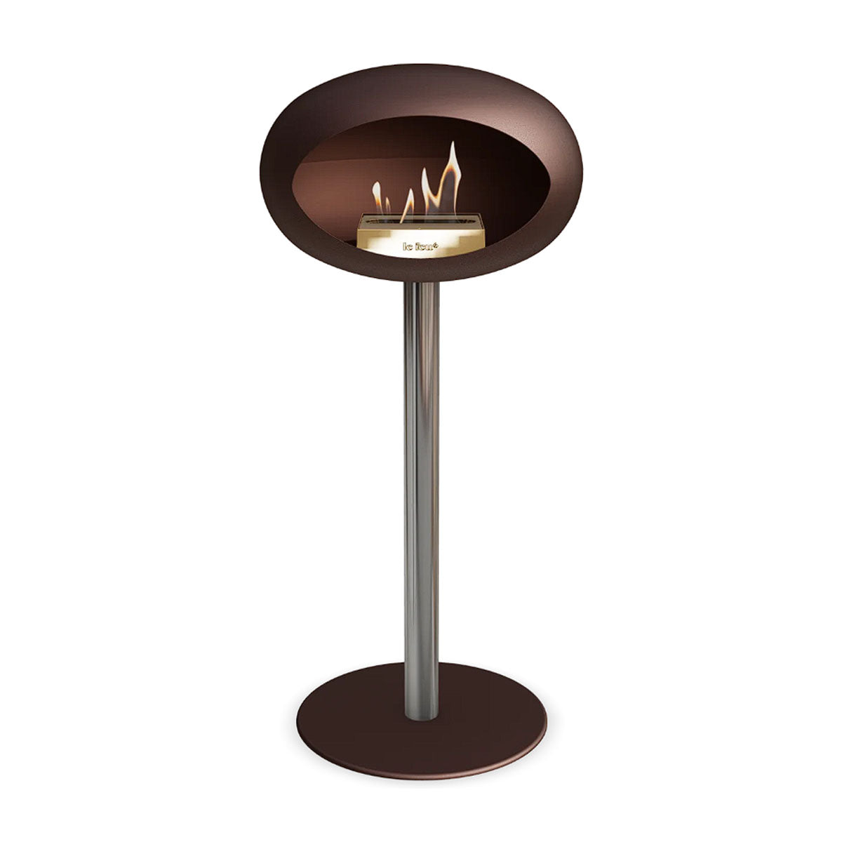 Le Feu Ground Steel High - Mocca - 60mm Pole Width