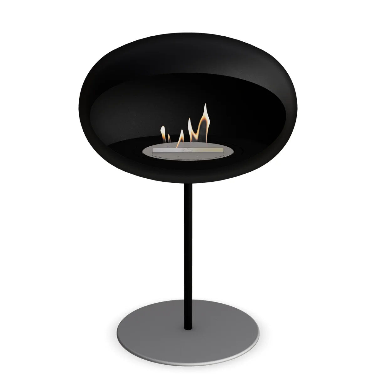 Le Feu Dome 625 - Black Ground Steel Low
