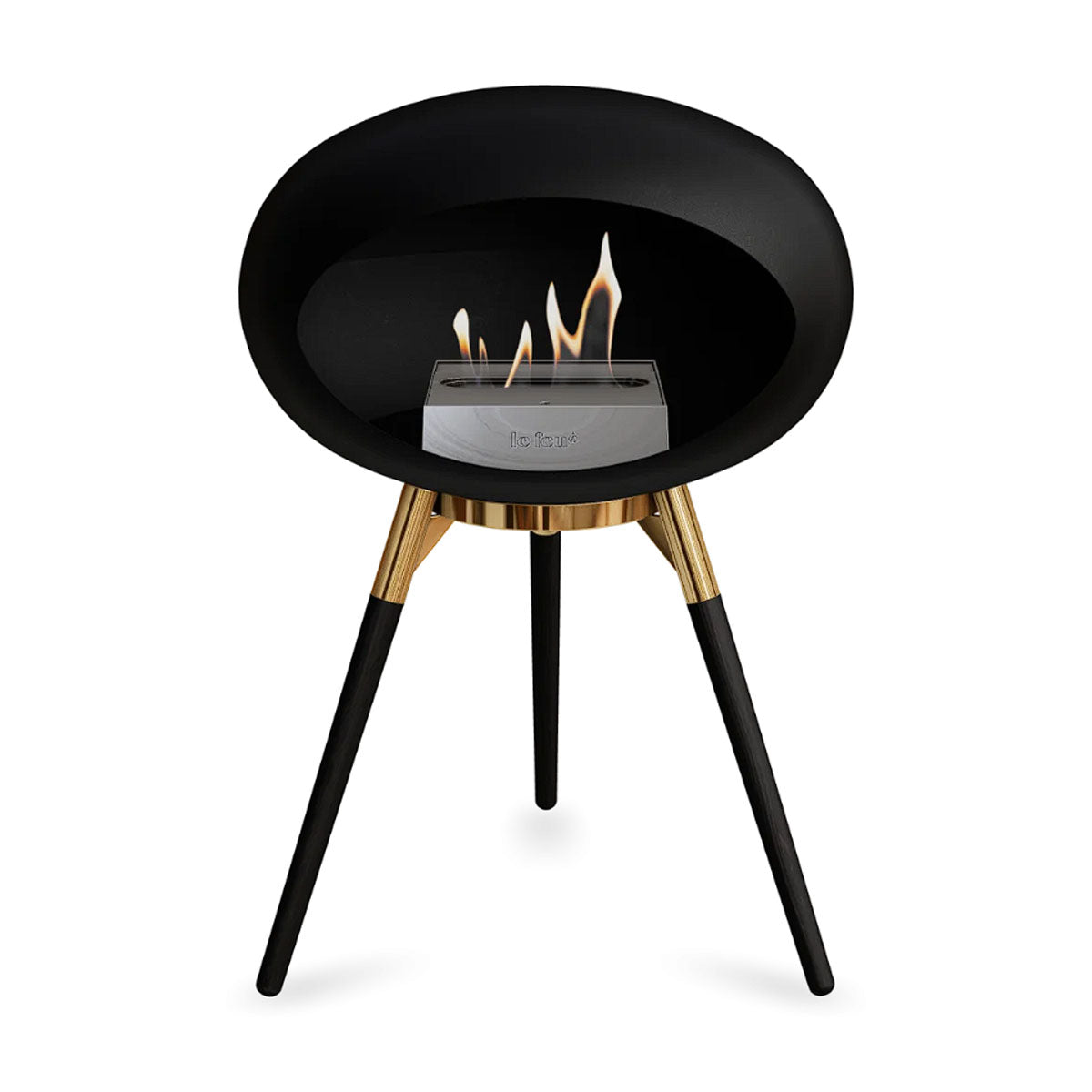 Le Feu Ground Wood Low - Black