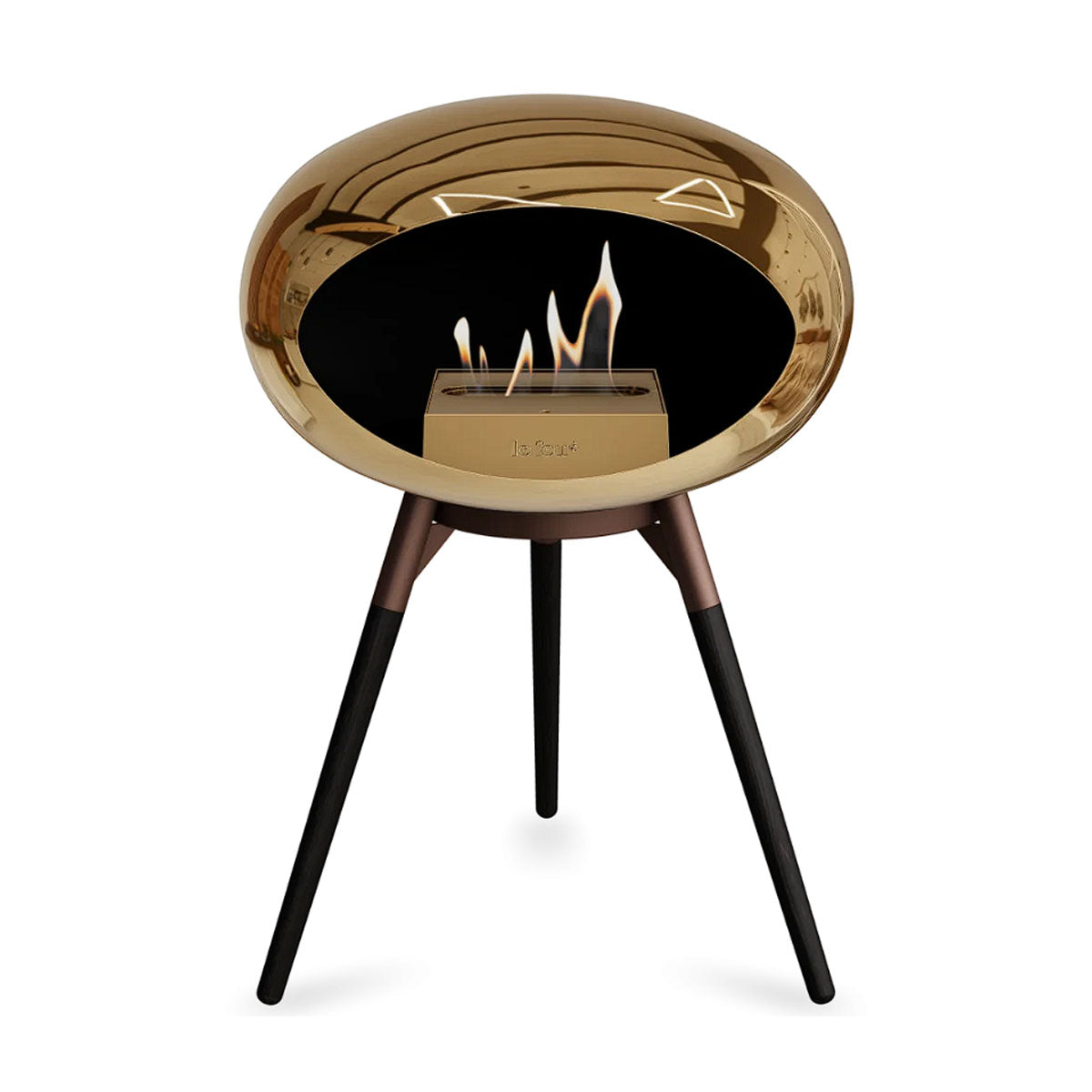 Le Feu Ground Wood Low - Chromed Rose Gold