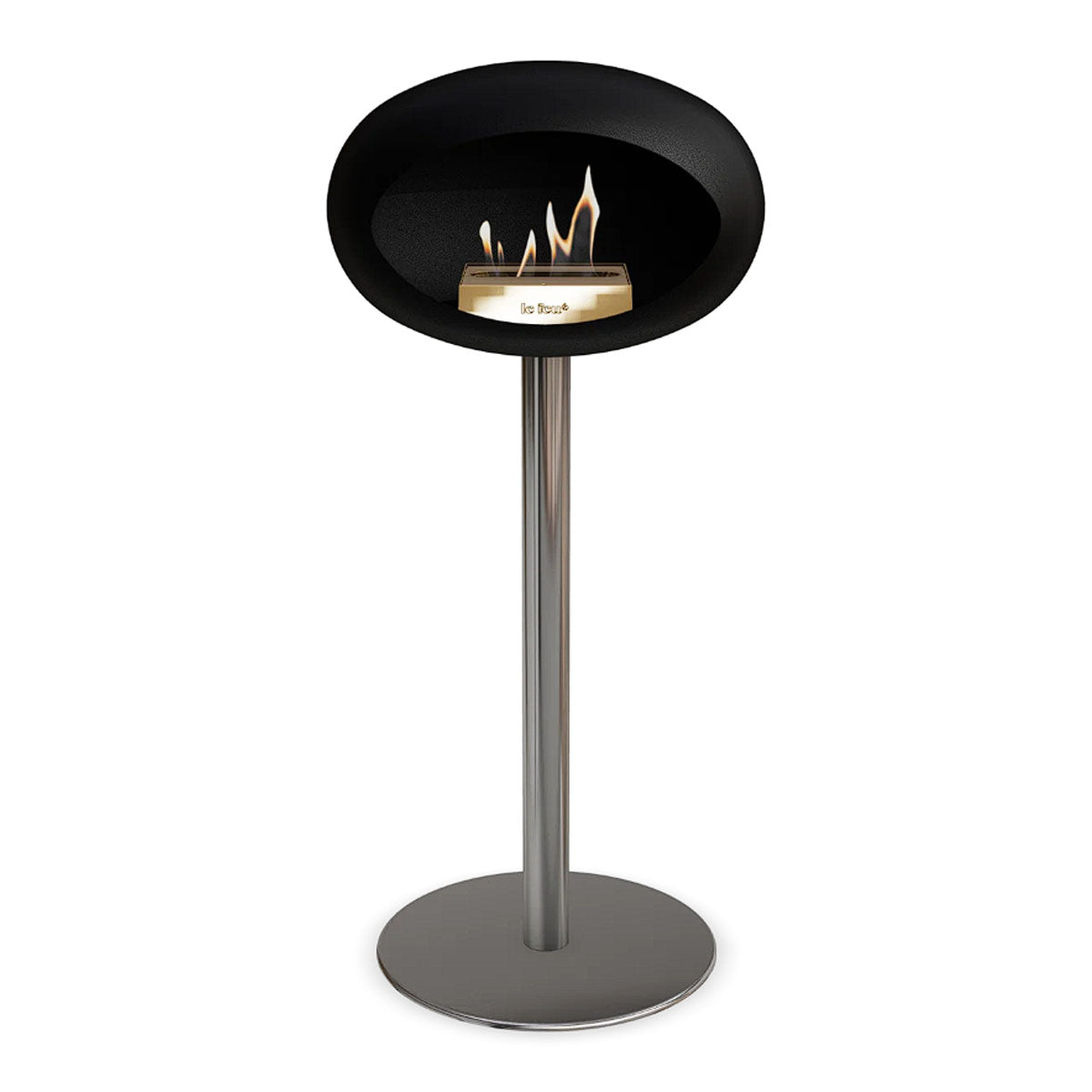 Le Feu Ground Steel High - Black - 60mm Pole Width