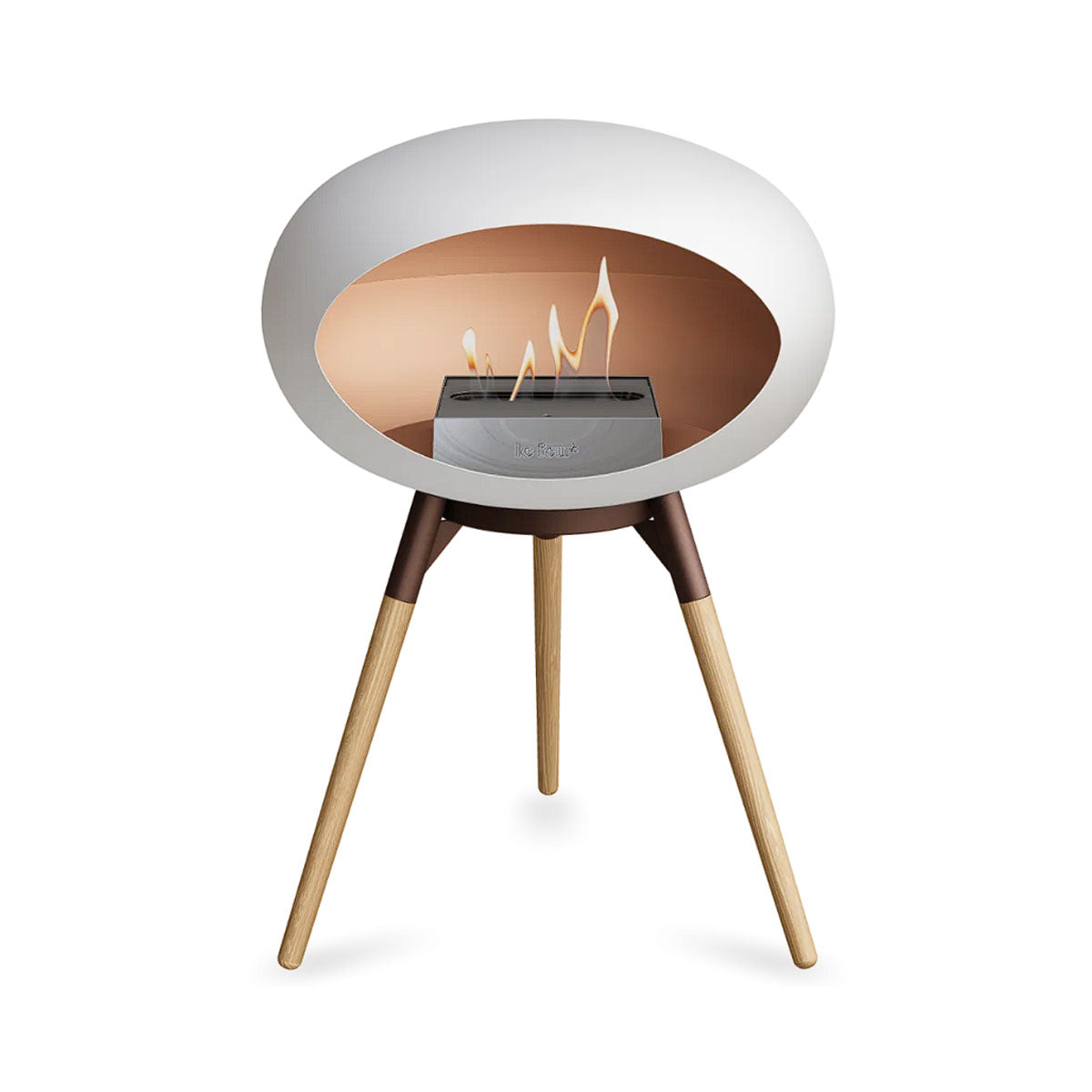 Le Feu Ground Wood Low - White