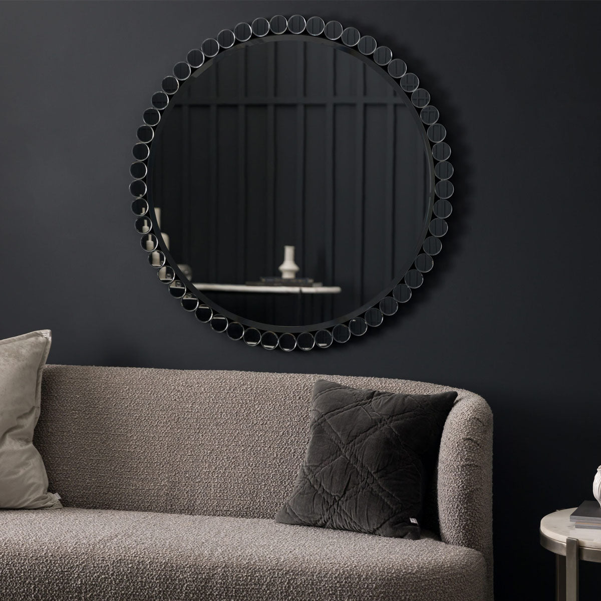 Gallery Direct Linz Round Mirror 900mm