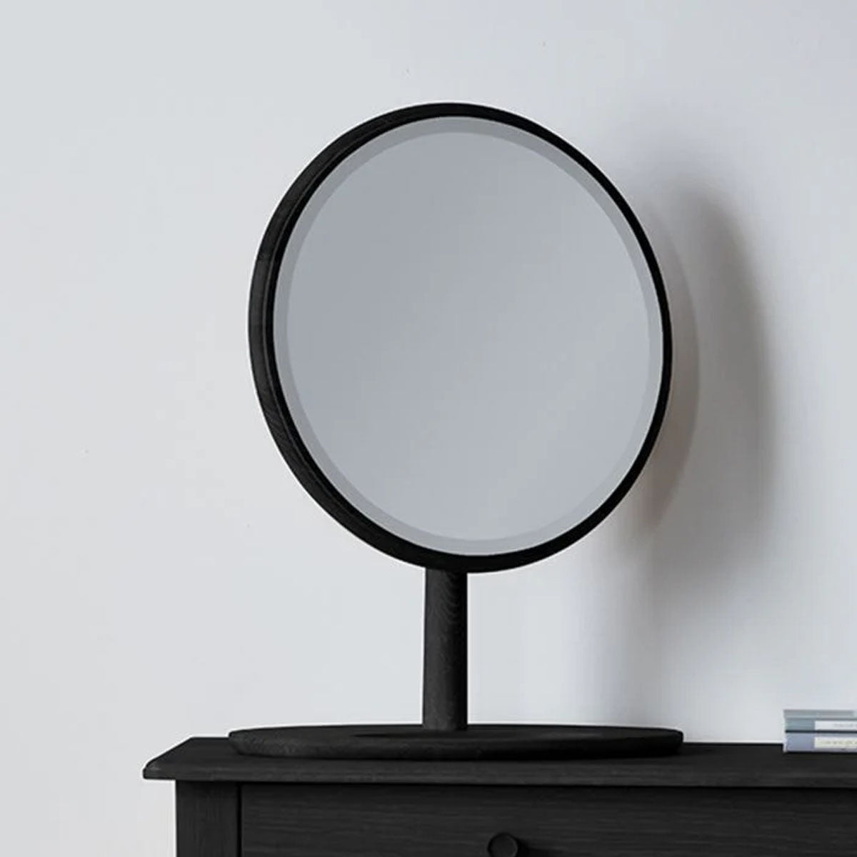 Gallery Direct Wycombe Dressing Mirror Black 460x635mm