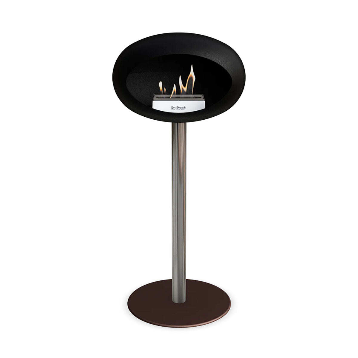 Le Feu Ground Steel High - Black - 60mm Pole Width