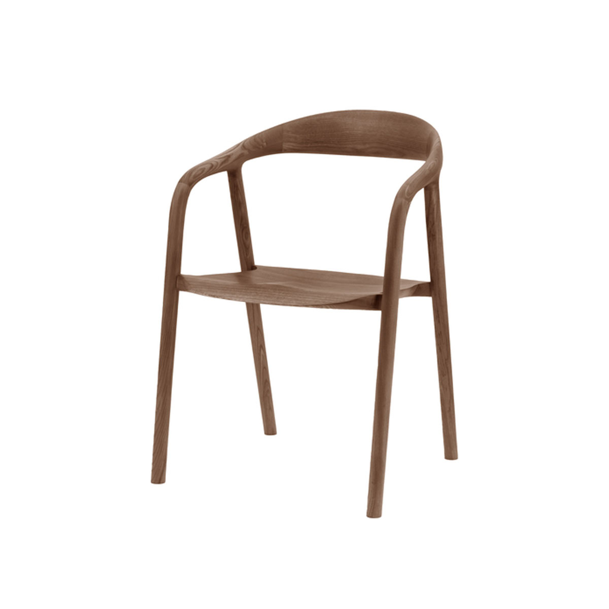 Gallery Direct Madrid Dining Chair Walnut 552x565x775mm (2pk)