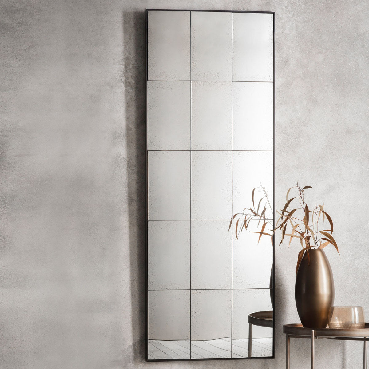 Gallery Direct Boxley Rectangle Mirror 620x30x1600mm