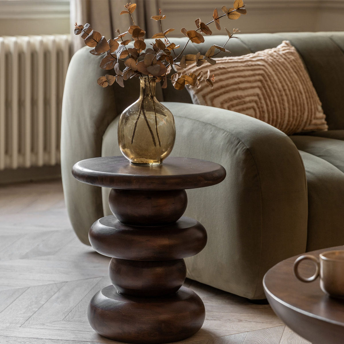 Gallery Direct Sculpt Side Table 400x400x450mm