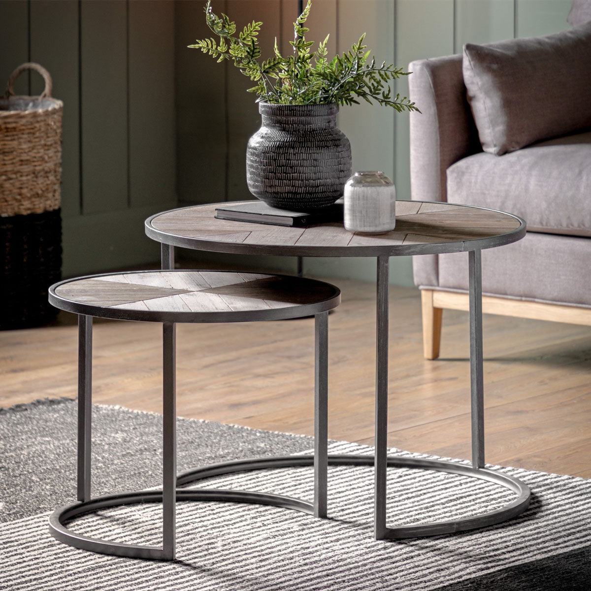 Gallery Direct Douglas Coffee Table Nest of 2