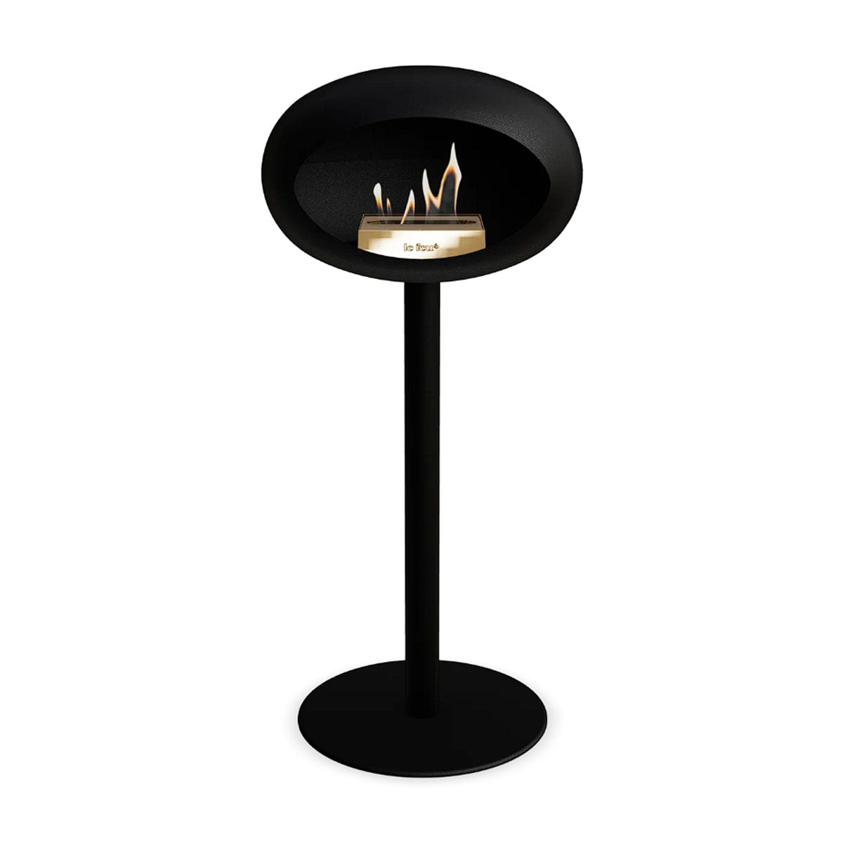 Le Feu Ground Steel High - Black - 60mm Pole Width