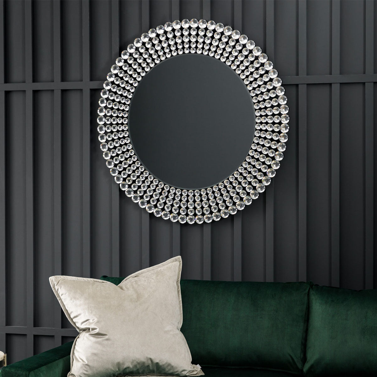 Gallery Direct Sharrington Round Mirror 900mm