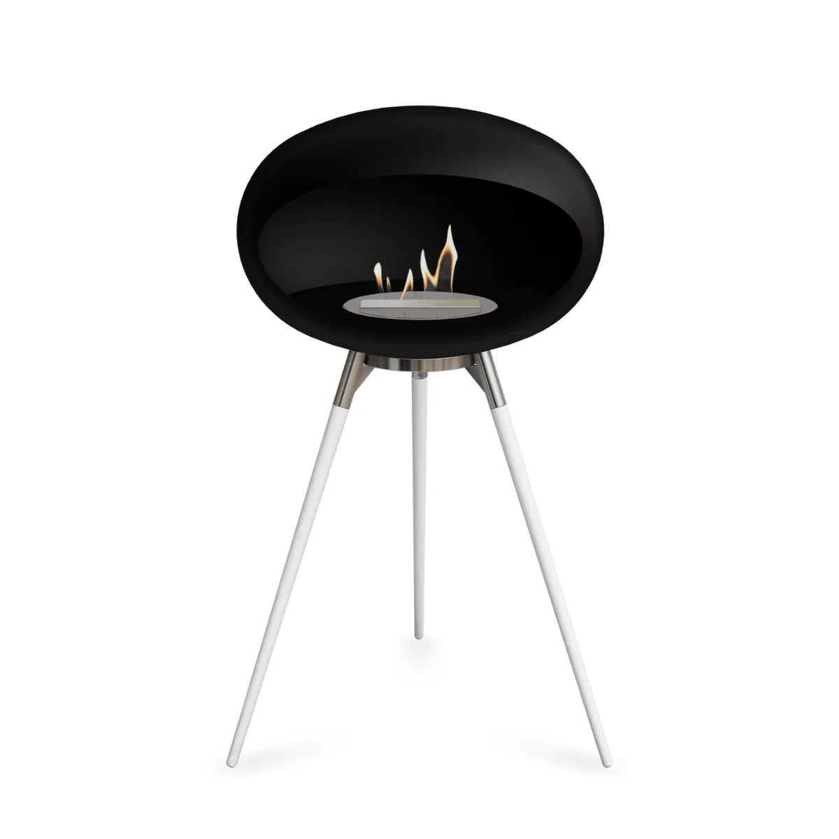 Le Feu Dome 625 - Black Ground Wood High
